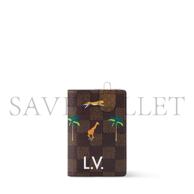 l0vis Vvtt0n master pocket organizer x the darjeeling limited n40869 (11.1*7.5*1cm)